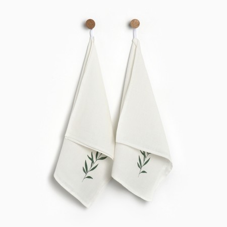 Набор полотенец Этель Linen natural 40х70см - 2 шт., 100% лён