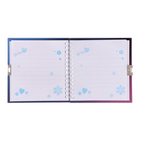 Notebook Gift Book on a lock, A6, 45 sheets, in a ruler, Best Gamer-3