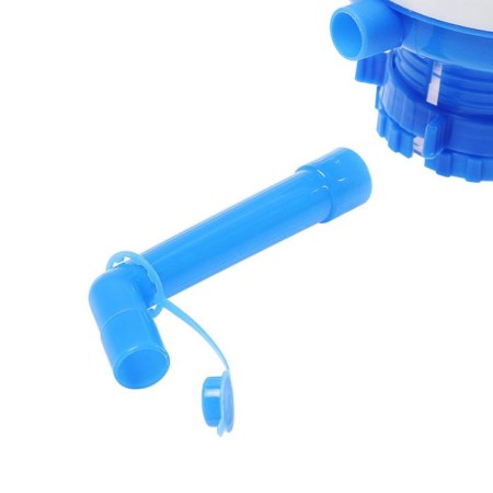 Water pump Luazon, mechanical, large, under a bottle of 11 to 19 l, blue-4