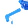 Water pump Luazon, mechanical, large, under a bottle of 11 to 19 l, blue