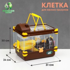 The cage for rodents 