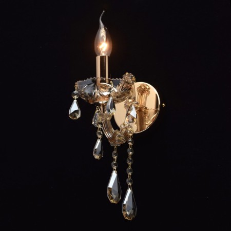 Bra “Odette”, 1x40W E14, gold 31x12x23 cm-1