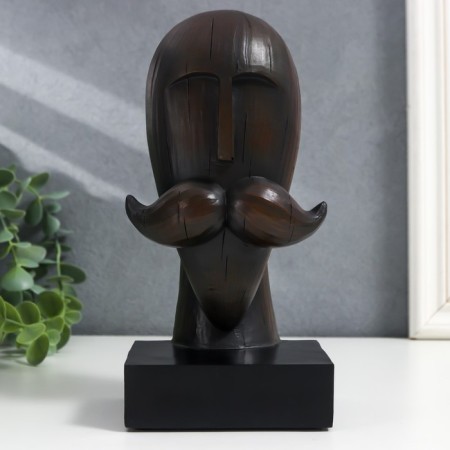 Souvenir Polystone "Man with a mustache" under a tree 10x8x20 cm