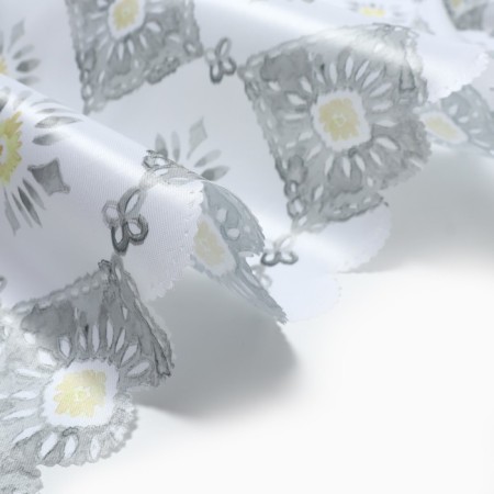 Gray Diamonds tablecloth 145x220 cm, 100% p/e-7