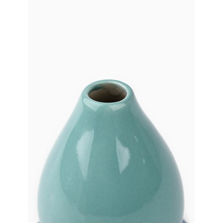 Vase for flowers and the stand "Leaves", 8 x 7 x 6 cm.-6