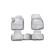 Rugs in Land Rover Range Rover Evoque, 2011-2016, 4 pcs. (polyurethane)
