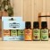 A set of essential oils of orange, cedar, juniper, "Dobroparov", 3 pcs of 17 ml