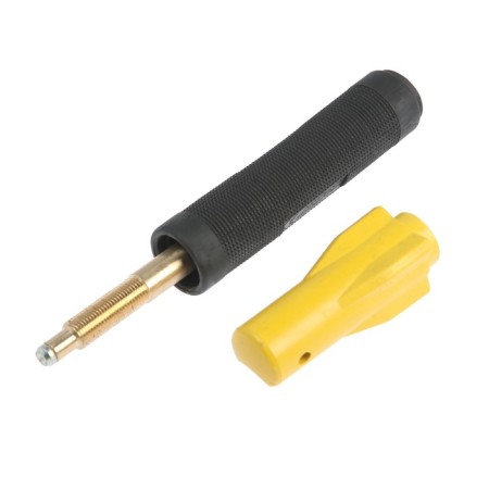 Tundra electroder holder, 260 mm, 35-50 mm, brass, rubber case, 2 - 5 mm, 600 A-3