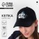 Male cap "anime", black color, rr 56