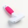 Pucumor "RIF" without drops with a rubber pen 7 x 14 cm, pink-white