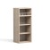 Acadity cabinet with a shelf Angelica 400x300x920 oak milk/ash