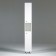 Bathroom Punnel "Vega 2400" White, 24 x 30 x 181 cm