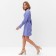 Women's dress Minaku: Silk pleasure Lilac color, rr 46
