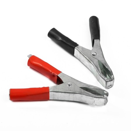 Clips-crocodiles for launch wires, 50 A, 98 mm, set 2 pcs