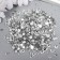Decor for creativity Glass "Rhinestone Strived cone. Transparent" d = 1.5-6.5 mm set 1000 pcs