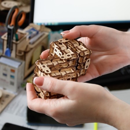 Wooden designer-heading EWA "Metamorphic. Snake"-3