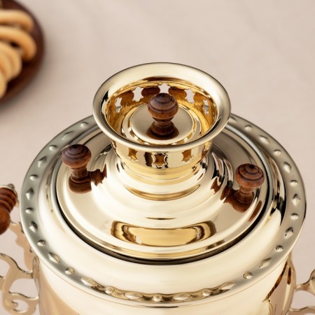 Samovar "Gold", Acorn, Fry, 2.5 liters-5