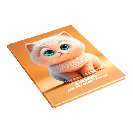 Diary for grades 1-4, hard cover "Beasts", matte lamination, selective varnish, block 60 g/m2-1