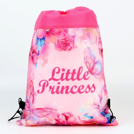 Little Princess shoe bag, non -core canvas, size 30 x 40 cm-1