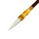 Round brush for calligraphy, goat, No. 2, wood handle, in blister