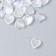Decor for creativity Plastic "Hearts with brilliance" set of 40 pcs.