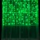Garland "Curtain" 1.5 × 1 m, IP20, transparent thread, 180 LED, Green glow, 8 modes, 220 V