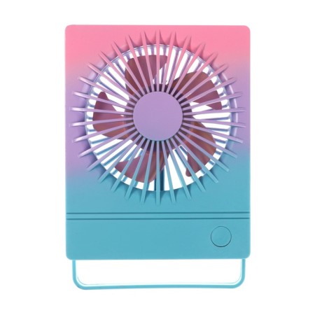 Portable fan YS2202B, 500 mAh, 3 modes, input Micro-USB, wire, cold gradient-6