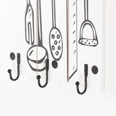 Decorative tree hooks "kitchen utensils" 38x22x3.5 cm-4