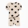 Costume: T-shirt and leggings crumb I "peas", height 86-92, beige