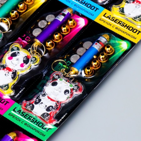 Laser laser 5 nozzles + toy "Labyrinth" Panda MIX 17x7 cm-1