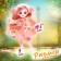 Sharpish doll "Arina" in a dress, mix