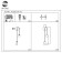 Wall lamp ST LUCE. SL1202.201.02. Adige. 2x40 watts, E27, 22x70 cm, golden color