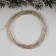 Garland “thread” 5 m dew, ip20, silver thread, 100 LED, white glow, 2 modes, AAH3