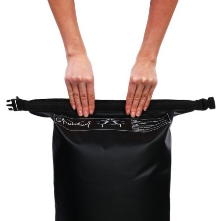 Yugana hairshome, PVC, waterproof 15 liters, one belt, black-10
