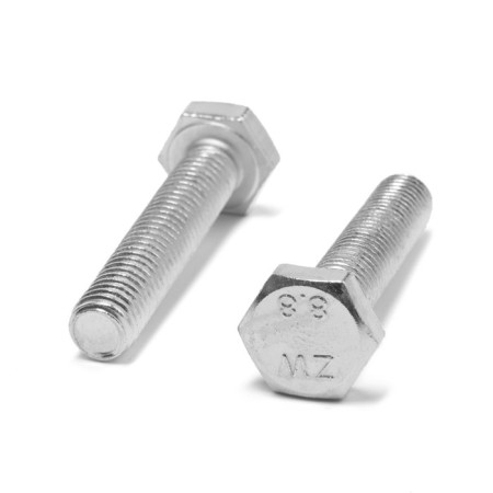 Bolt "Tundra Krep", with a hexagonal head, galvanized, Din933, M10x50 mm, 1 kg-2