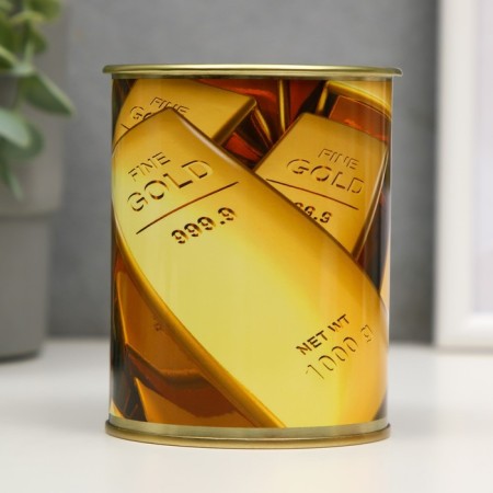 Pigger Bank Metal "Golden Reserve"