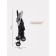 Stroller walking children's Rant Basic "UNO", folds into a cane, color Soft Grey