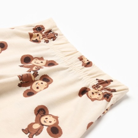 Pajama nursery (T-shirt and shorts) KAFTAN Cheburashka R.34 (122-128)-8