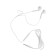 Nausiki BYZ S870, wired, inserts, microphone, 3.5 mm, 1.2 m, white