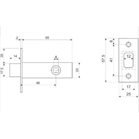 Gate "Allur Art" LB45-6 MBN graphite 6 mm without handles-1