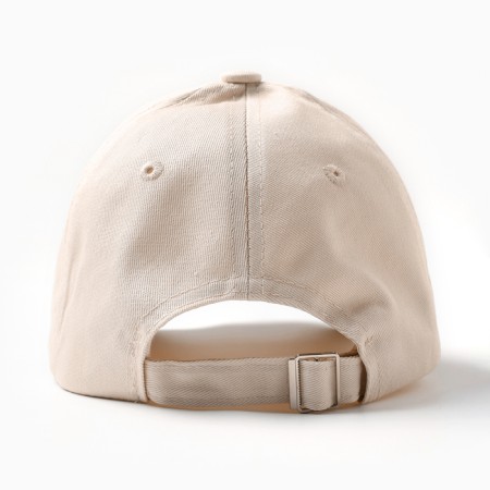Cap "baseball cap" for girls, milk color, size 56-58-2