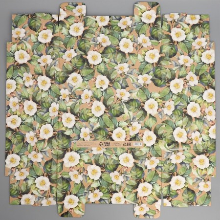 Gift folding box, packaging, “from the heart”, 31.2 x 25.6 x 16.1 cm-4