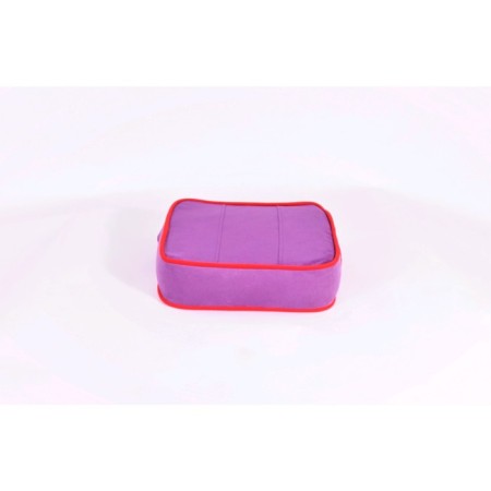 Mobile pillow “Moby”, size 40 × 40 cm, purple/red, velor