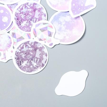 Stickers for creativity "Magic Cosmos" set of 50 pcs 4.4x6.5x1.1 cm-2