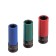 Set of heads Stels 13953, 17/19/21 mm, 1/2 ", shock, hexagonal, elongated, for wheeled discs
