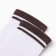Women's socks, white/brown color, rr 25