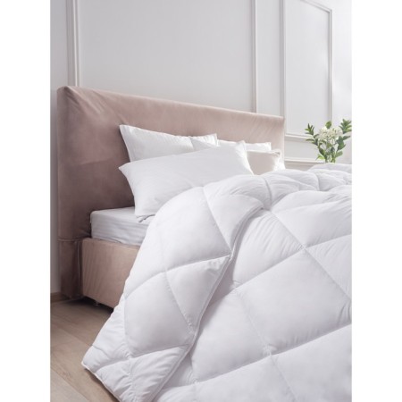 Guten Morgen Soft blanket, size 140x205 cm, white color-1