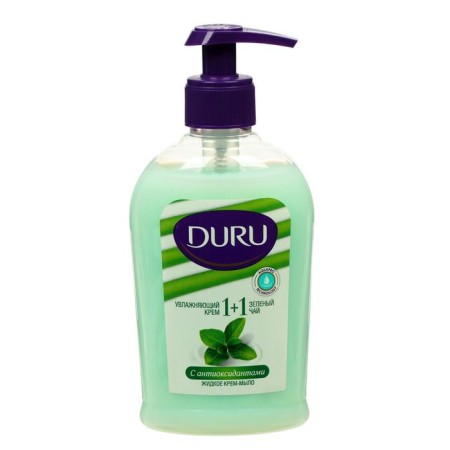 Liquid soap Duru 1+1 "Green Tea", 300 ml