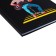College-wiper in a solid cover 7BC, A4, 120 sheets, space guitarist, cage block, matte lamination, selective varnish