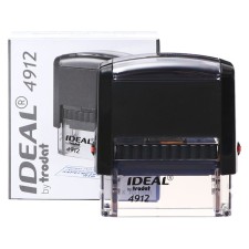 Equipment for stamp automatic Trodat Ideal 4912, 47 x 18 mm, black body